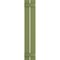 Ekena Millwork True Fit PVC Two Board Spaced Board-n-Batten Shutters, Moss Green, 11 1/4W x 32H, PR TFP101SBF11X032MG - alternate 3